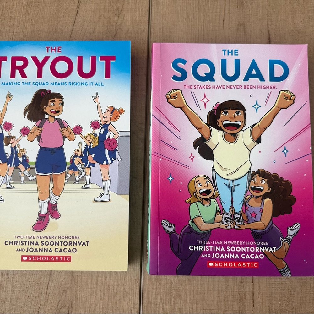 Scholastic The Squad Book - Blue and Purple